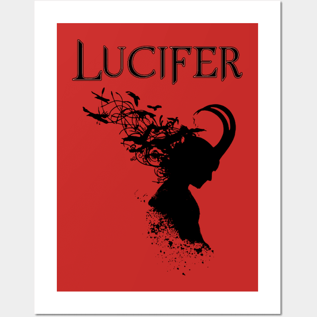 Lucifer Wall Art by lojahackingx